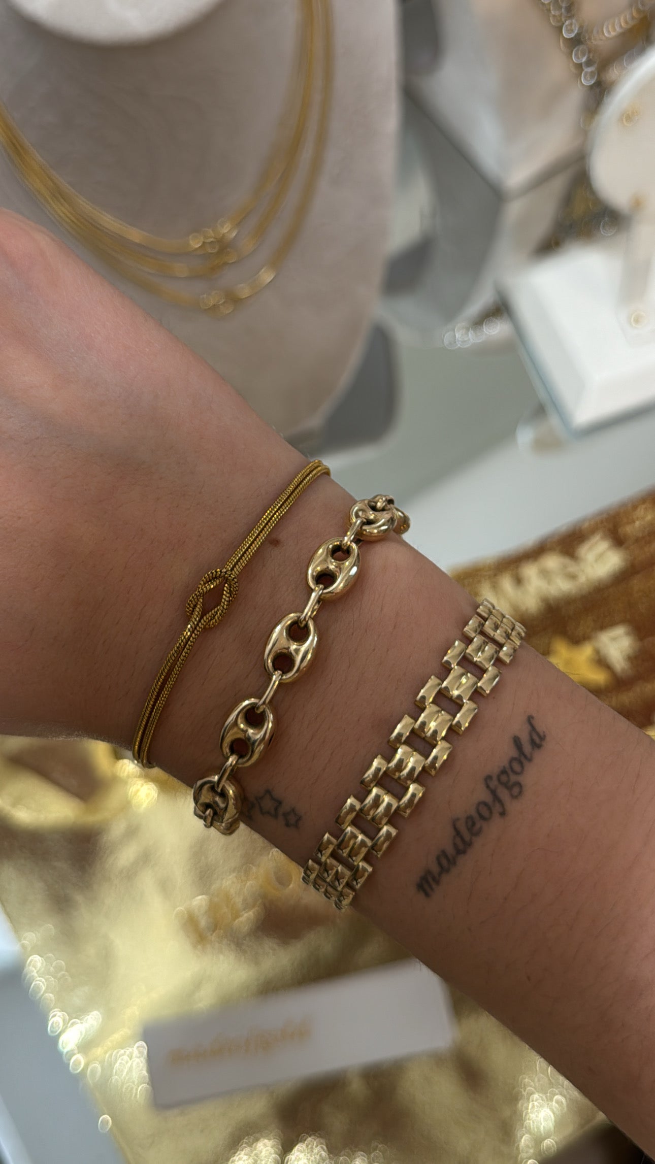 Golden Girl Promise bracelet