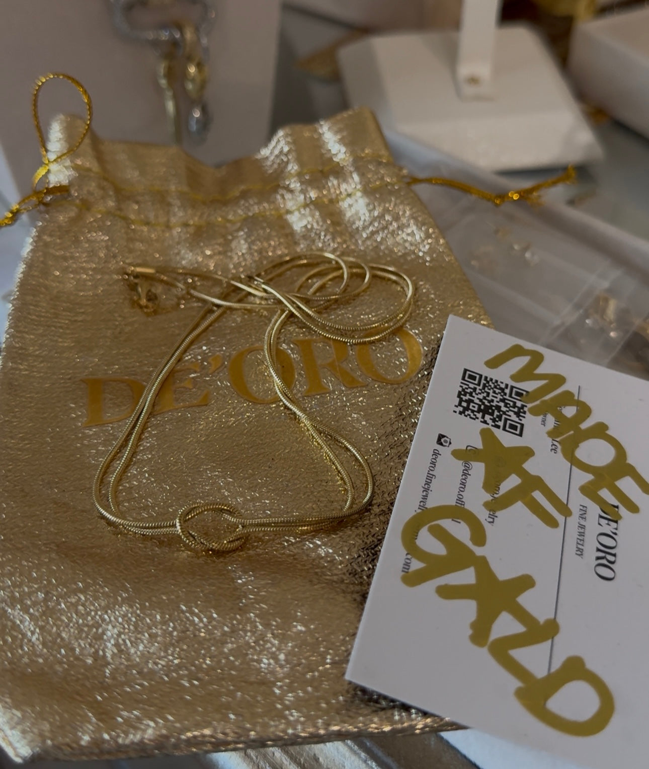 Golden Girl Promise Necklace