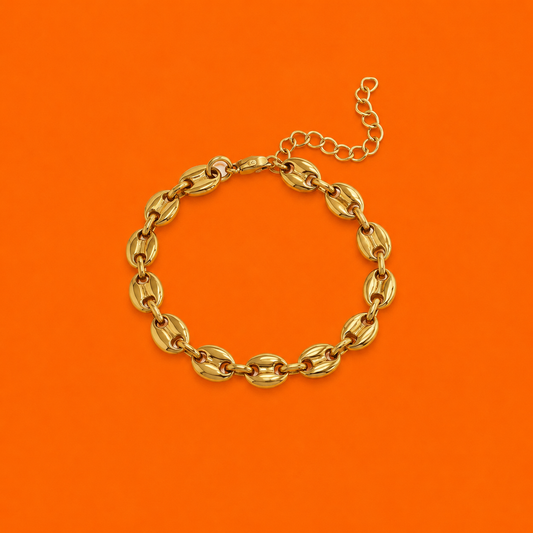Golden Puffer Bracelet