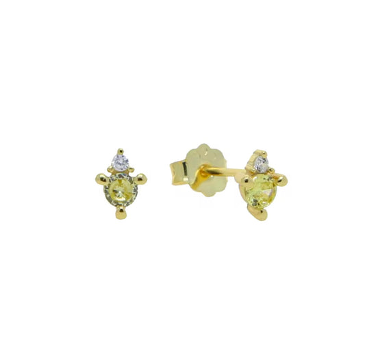 Golden Gem earrings #2