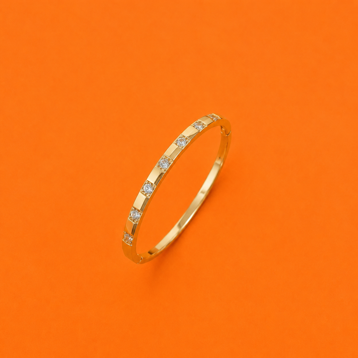 Golden Monaco bangle