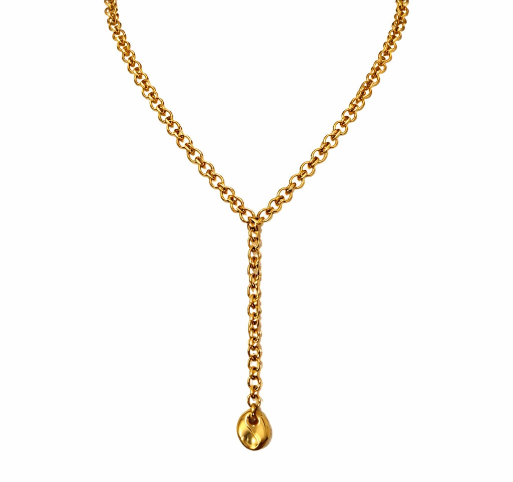 Golden Rollo Necklace