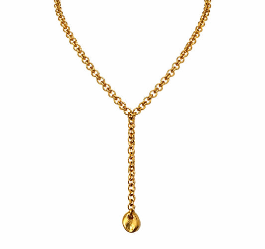 Golden Rollo Necklace